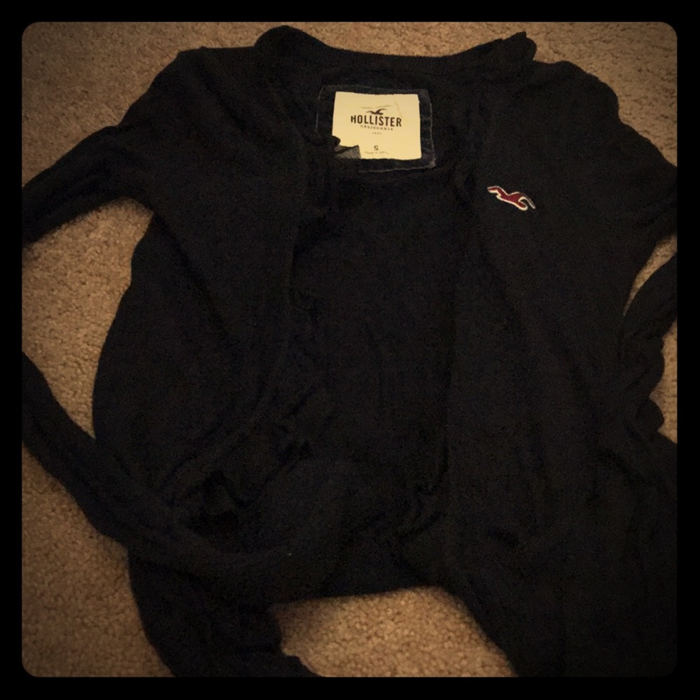 Hollister small blue cardigan
